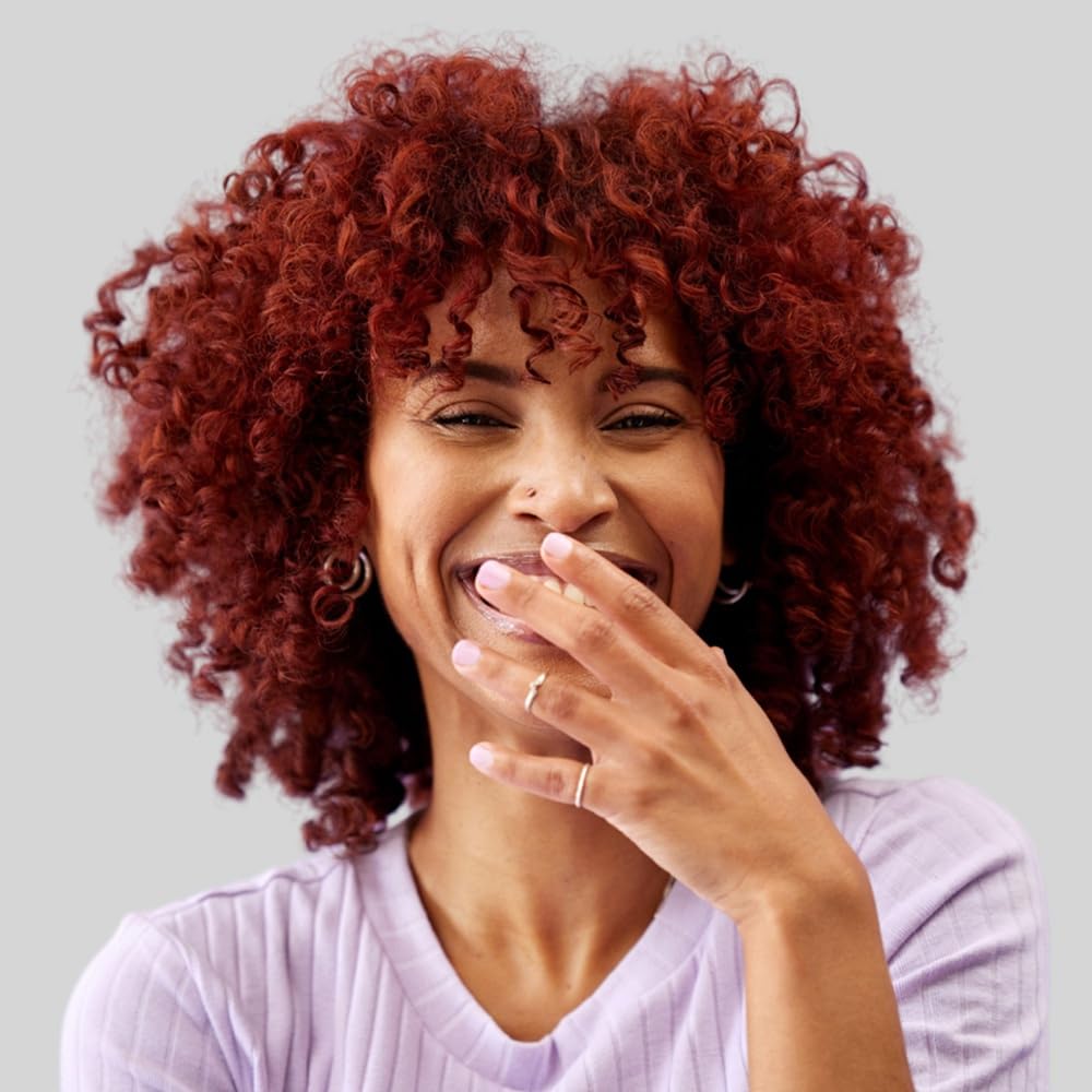All About Curls pump dispensing foam for easy, mess-free application