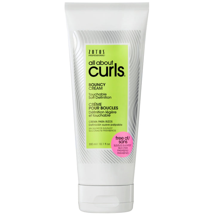 All About Curls front packaging showing product and size for clear identification