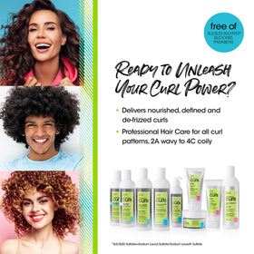 All About Curls jar in hand showing scale and travel-friendly 10.1 fl oz