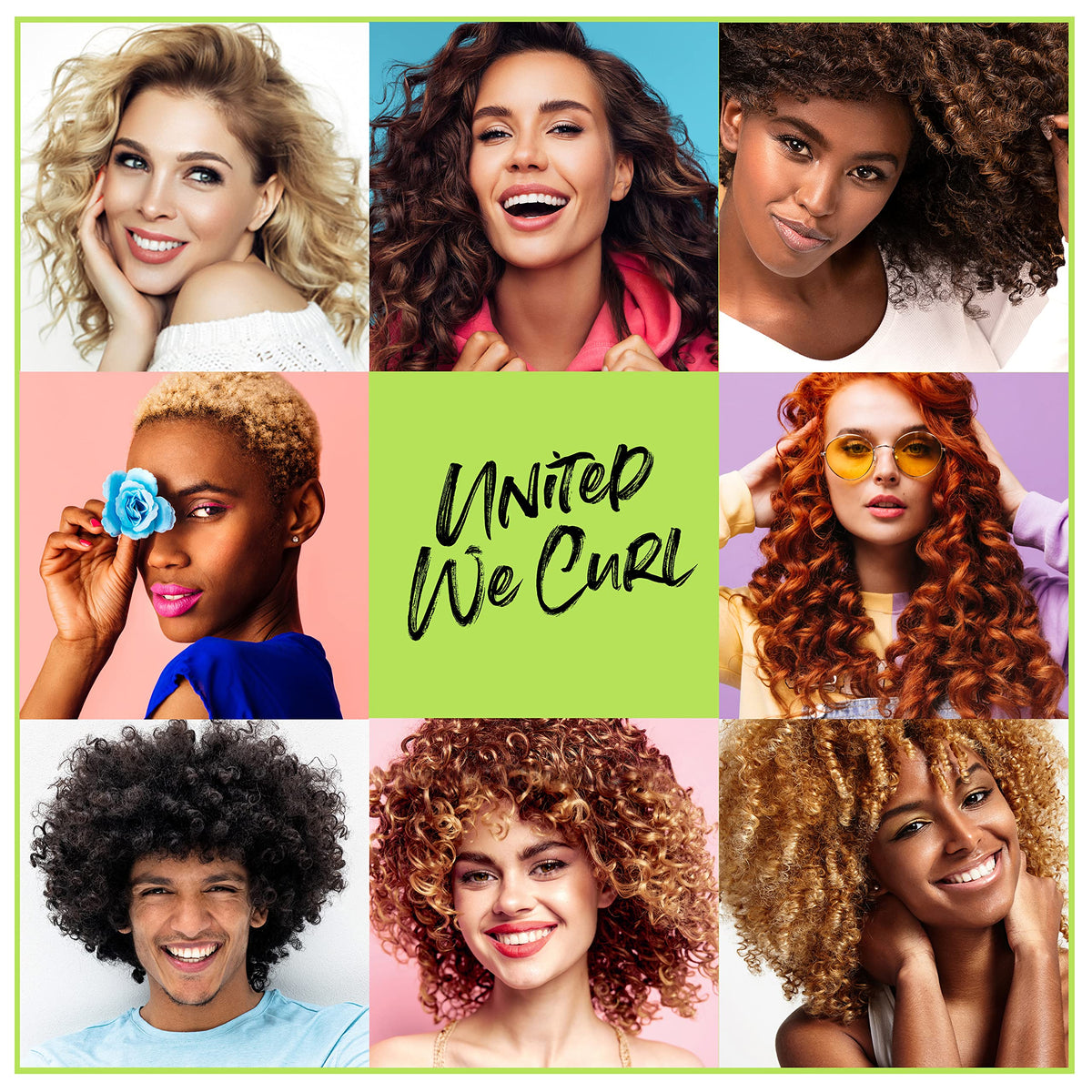 ALL ABOUT CURLS ingredient label close-up highlighting natural extracts
