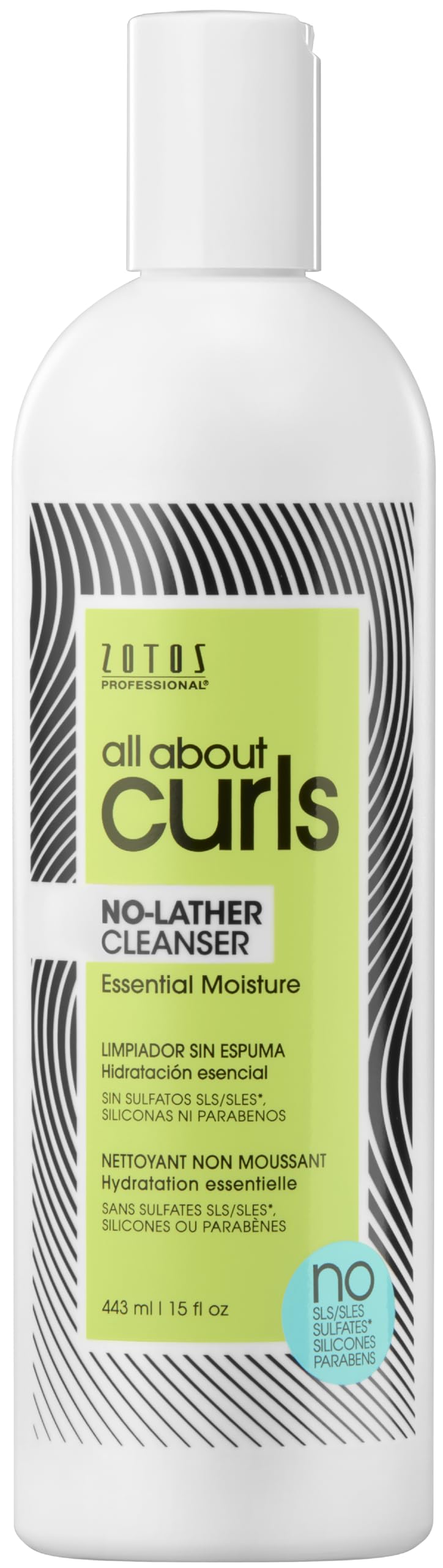 All About Curls front packaging showing bottle and brand for clear identification and trust