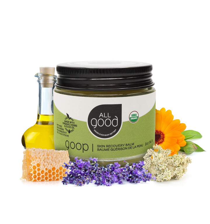 All Good Goop front tin showing compact, travel-ready packaging and protection