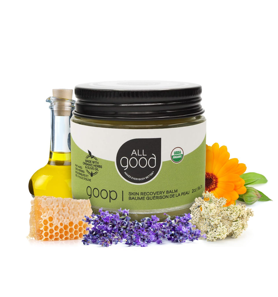 All Good Goop front tin showing compact, travel-ready packaging and protection