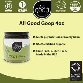 All Good Goop in a hiker’s pack demonstrating portability for outdoor protection