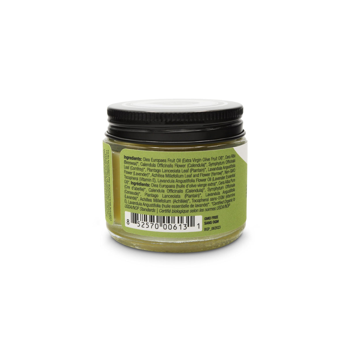 All Good Goop open puck texture close-up showing rich balm for moisturizing
