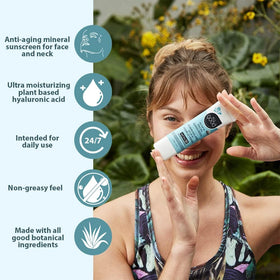 All Good pump dispensing lotion demonstrating easy application and mess-free use