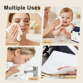 ALL- LUCKY towel fully opened to display 10x12 inch XL size and coverage