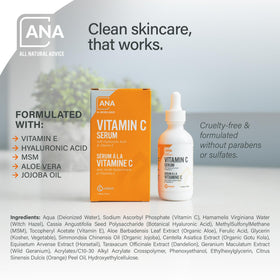 All Natural Advice texture close-up showing lightweight serum absorption and smooth finish