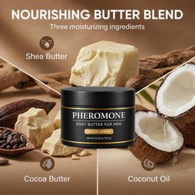 Allaura Beauty jar with shea cocoa coconut flatlay highlighting natural ingredient benefit