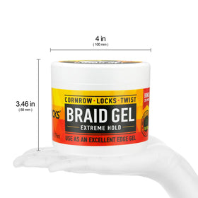 AllDay Locks being applied with fingers to hair for precise control and shine