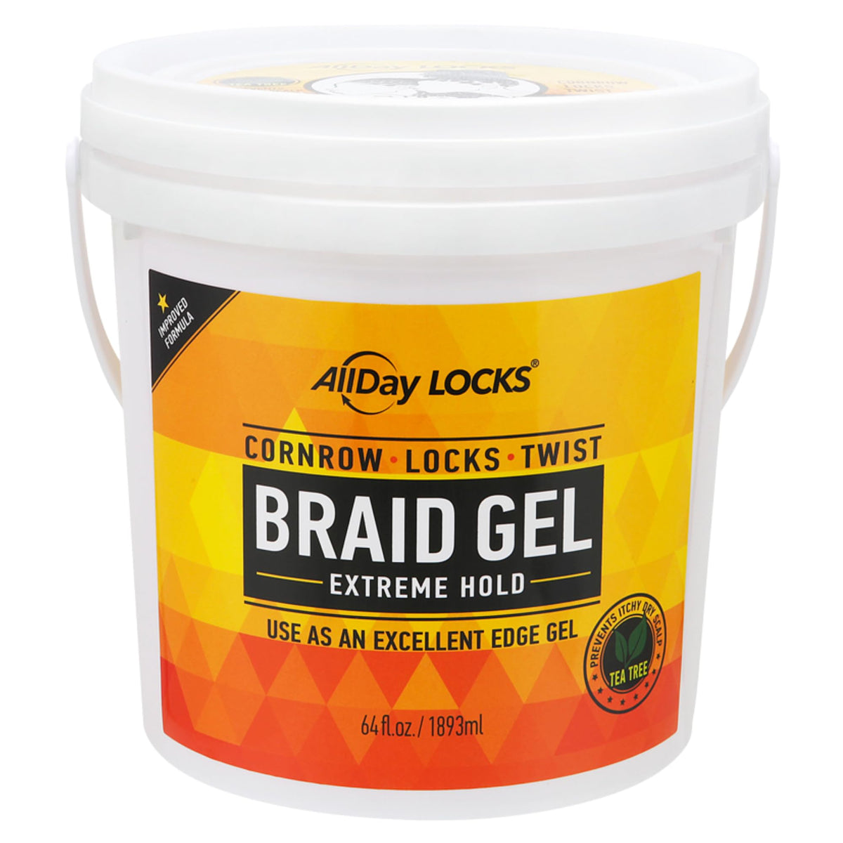 AllDay Locks front bucket view showing product branding and capacity benefit