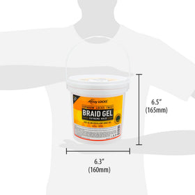 AllDay Locks label detail showing botanical and conditioning ingredients benefit