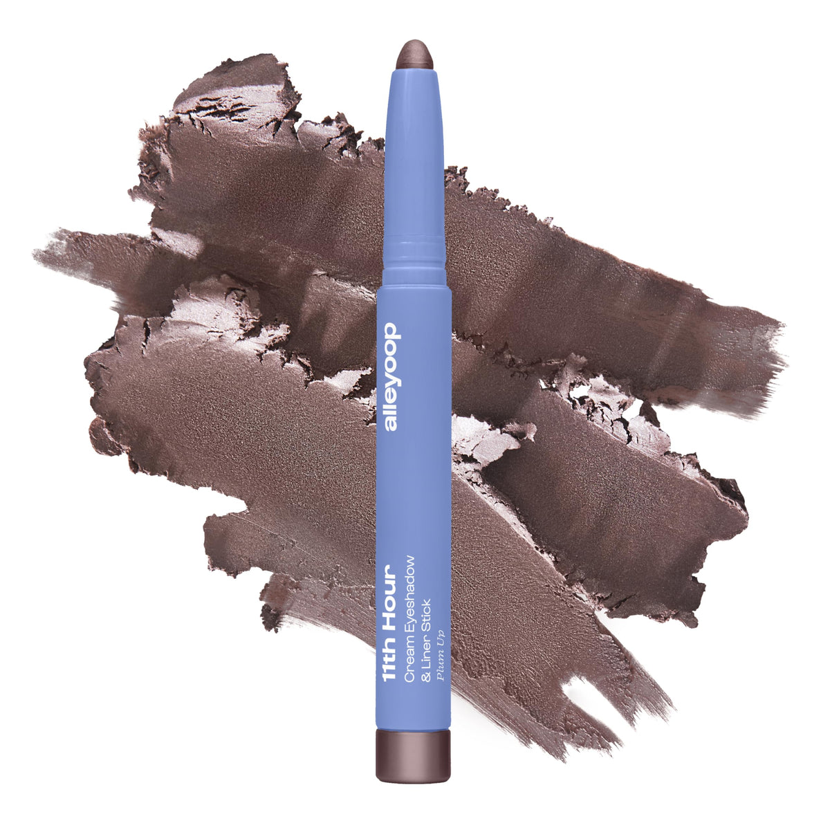 ALLEYOOP front packaging showing stick and shimmer benefits