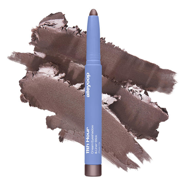 ALLEYOOP front packaging showing stick and shimmer benefits