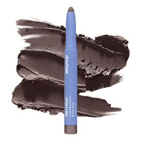 ALLEYOOP front view of 11th Hour stick showing compact matte pencil and shade name for easy use