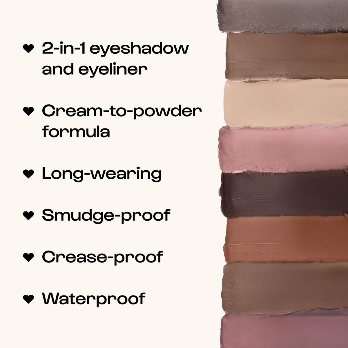 ALLEYOOP swatch on arm demonstrating rich Dark Chocolate Matte payoff