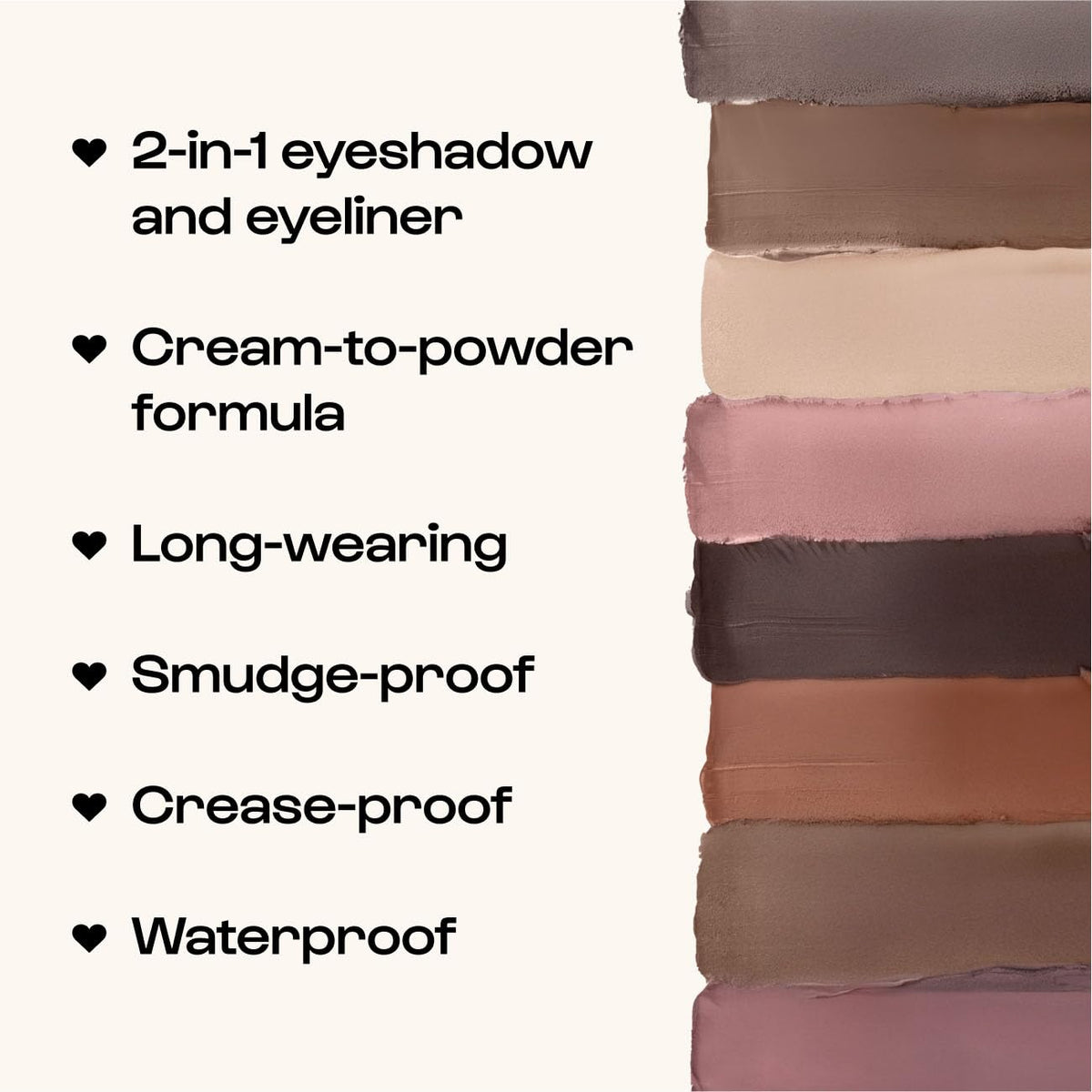 ALLEYOOP swatch on arm displaying buildable gray shimmer payoff and wearability