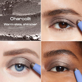 ALLEYOOP close-up of creamy texture highlighting smooth blendability and shimmer