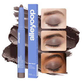 ALLEYOOP close-up of pencil tip demonstrating precise application and smooth creamy glide