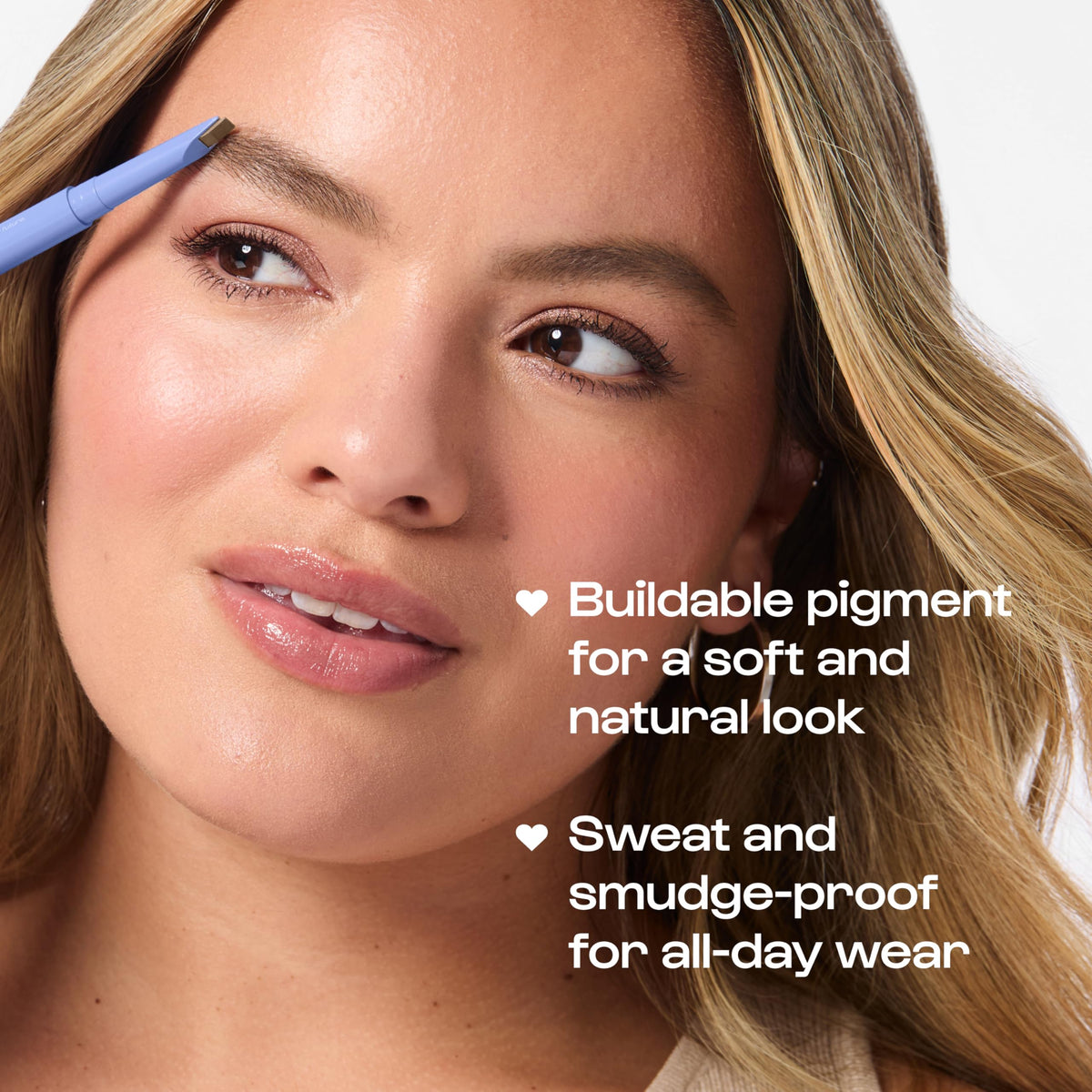 ALLEYOOP spoolie brush detail blending product for a natural matte finish