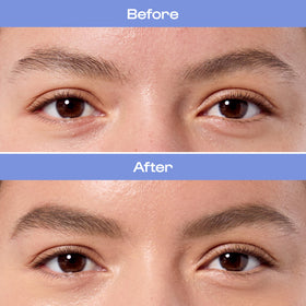 Close-up of ALLEYOOP brow pencil tip for precise hair-like strokes and accuracy