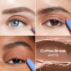 ALLEYOOP chestnut matte texture swatch demonstrating rich pigment payoff