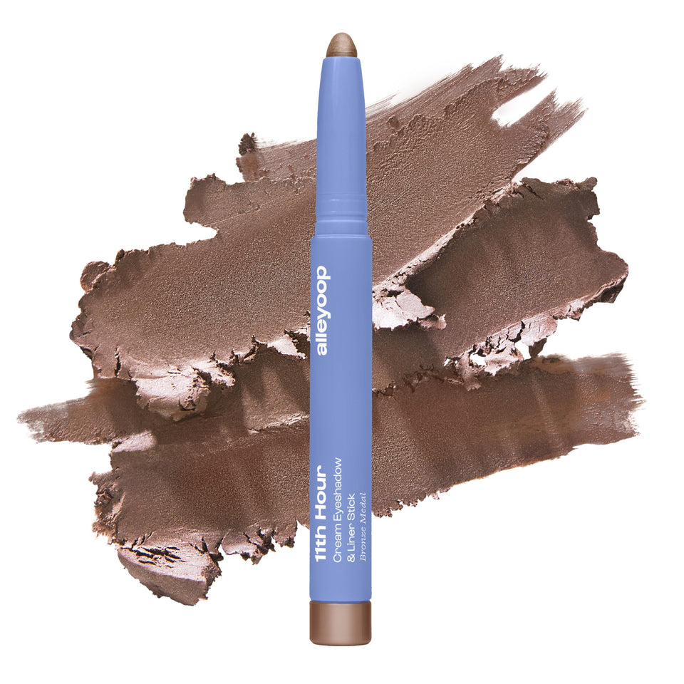 ALLEYOOP front packaging showing brown shimmer and benefits
