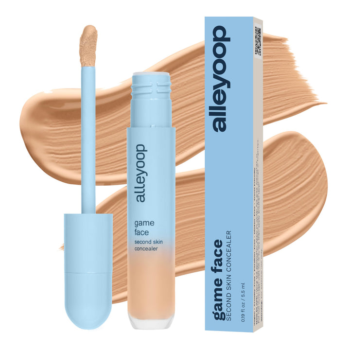 ALLEYOOP front packaging showing product and shade for easy identification and confidence