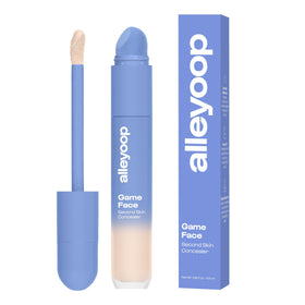 ALLEYOOP front packaging showing compact concealer tube and branding for easy identification