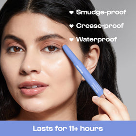 ALLEYOOP precision liner tip used for defined lash line and smudge-proof hold