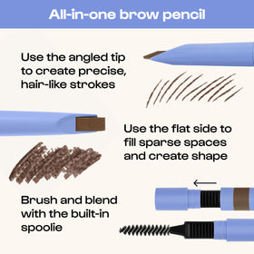 ALLEYOOP spoolie brush blending product for seamless finish