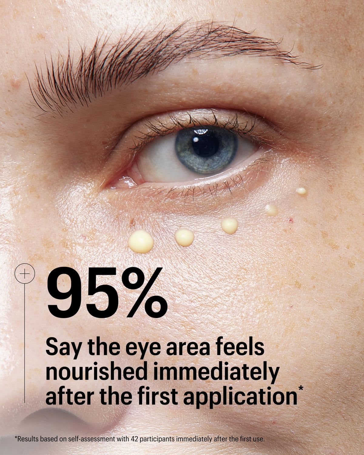 Allies of Skin texture close-up revealing creamy gel-cream consistency that absorbs quickly
