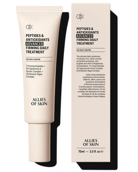 Allies of Skin front packaging showing product and benefits