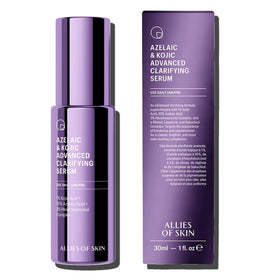 Allies of Skin front packaging showing the serum bottle and branding for clear identification