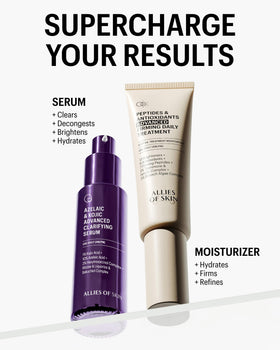 Allies of Skin open cap and neck detail highlighting hygienic packaging and secure seal