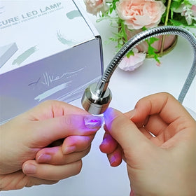 ALLKEM USB charging port detail demonstrating rechargeable convenience benefit