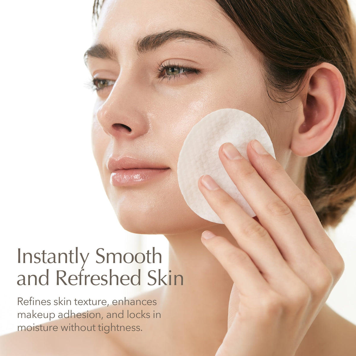 ALLSETUP pads placed by sink in skincare routine illustrating daily use benefit