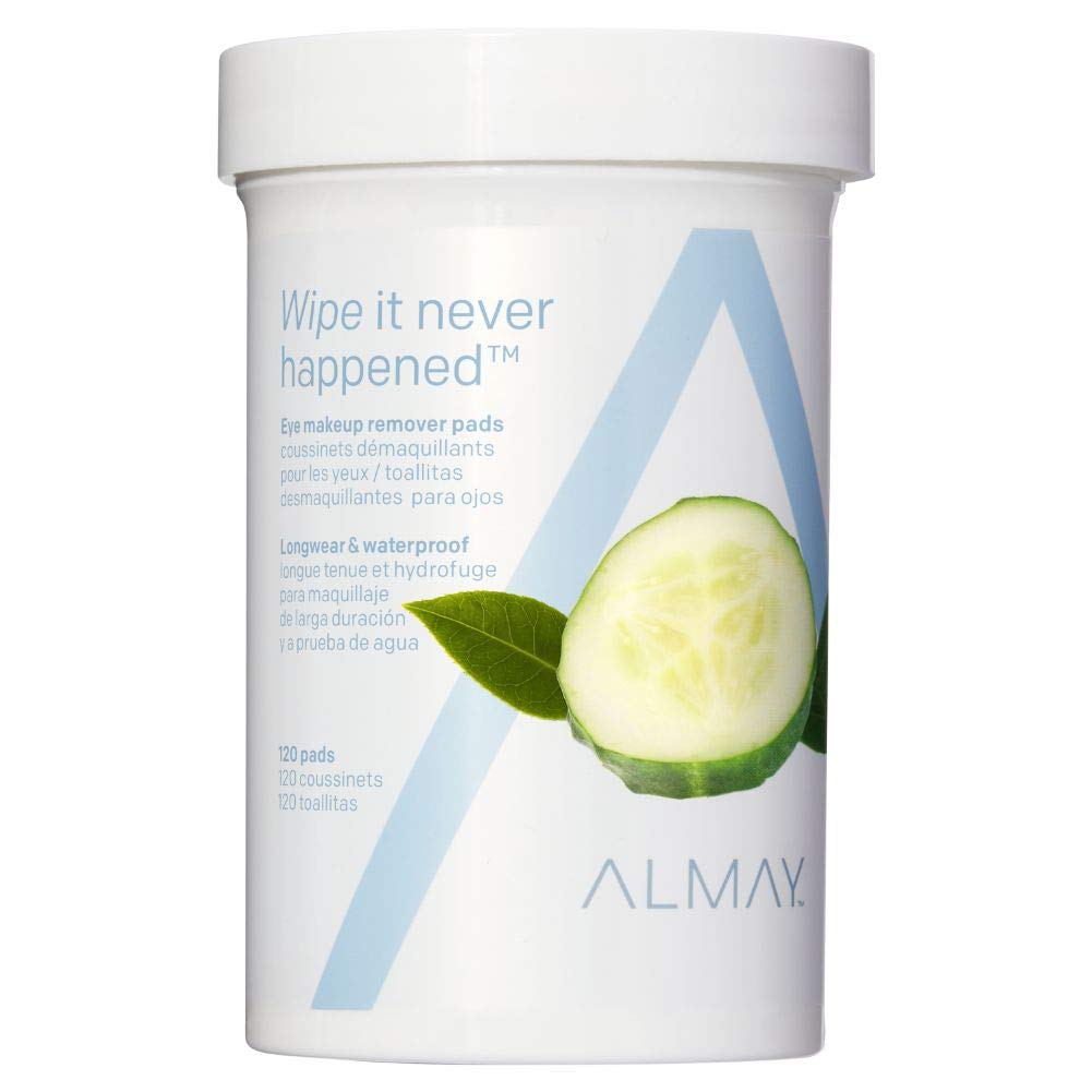 Almay front packaging showing 120 count for easy identification and convenience