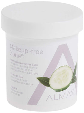 Almay ingredients label with aloe cucumber green tea benefits
