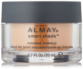 Almay Smart Shade front packaging showing shade label and compact benefit