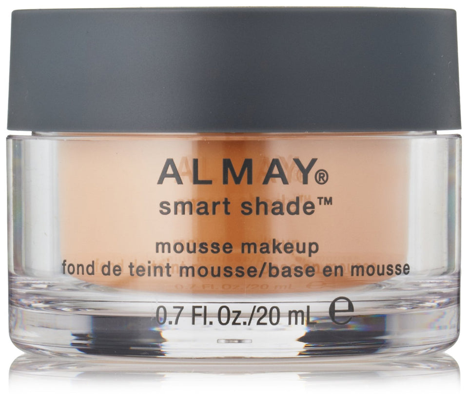 Almay Smart Shade front packaging showing shade label and compact benefit