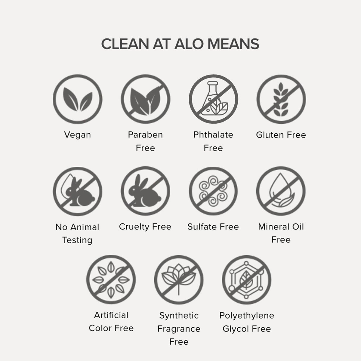 Alo cleanser on bathroom counter staged with towel, suggests radiant routine