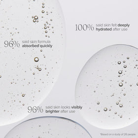 Alo oil texture drop demonstrating lightweight absorption and sheen