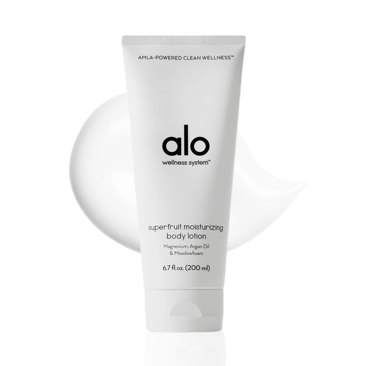 Alo Superfruit front packaging showing bottle and citrus label giving clear product identity