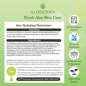 Aloderma jar on bathroom counter in morning routine, conveying everyday convenience