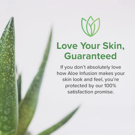 Aloe Infusion in bathroom lifestyle setting for daily routine benefit