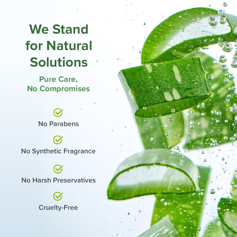 Aloe Infusion jar beside everyday items showing travel-friendly size benefit