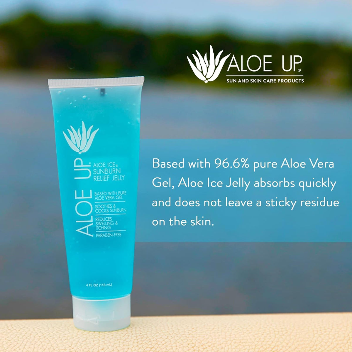 ALOE UP used by family outdoors showing gentle, multipurpose relief