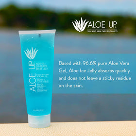 ALOE UP used by family outdoors showing gentle, multipurpose relief