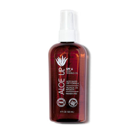 ALOE UP front bottle on white background showing product and size